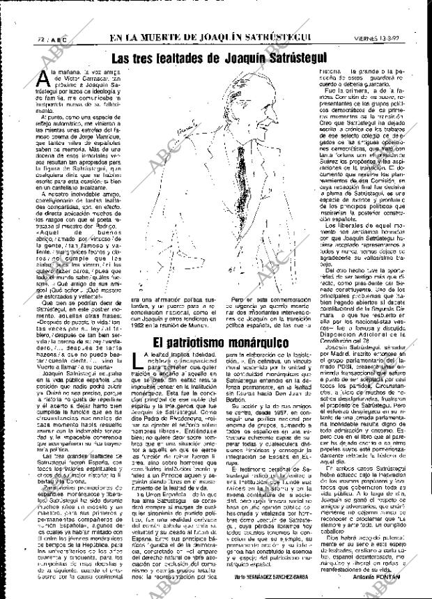 ABC MADRID 13-03-1992 página 72