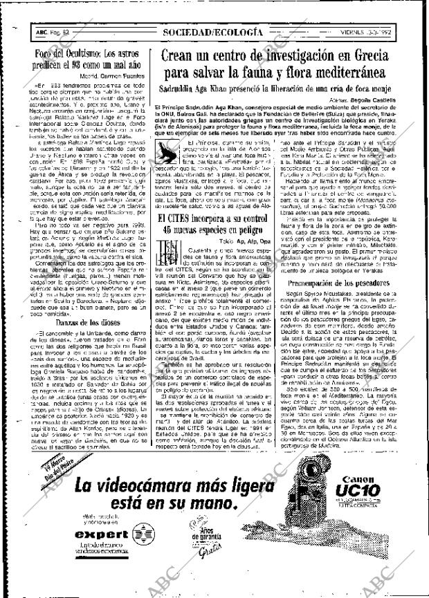 ABC MADRID 13-03-1992 página 82