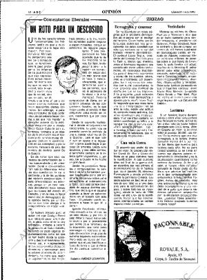 ABC MADRID 14-03-1992 página 18