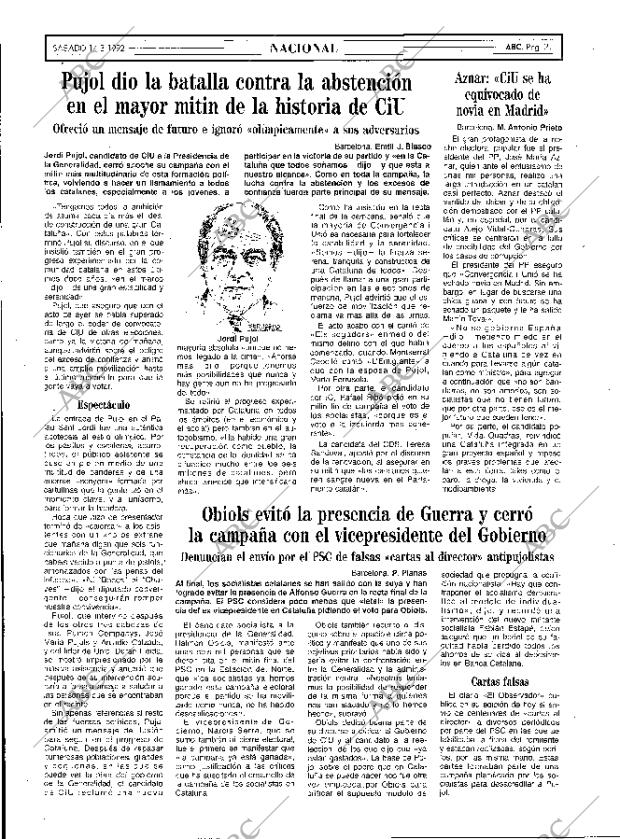 ABC MADRID 14-03-1992 página 21