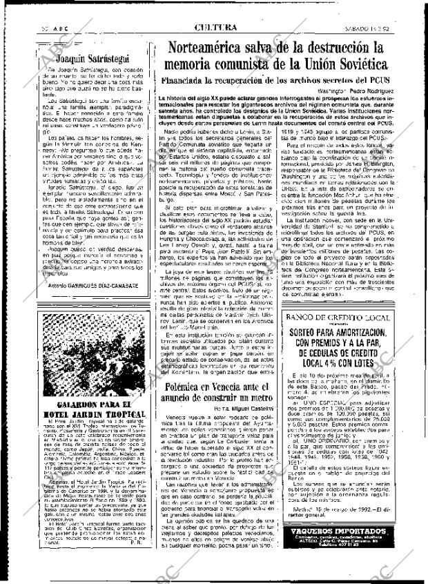 ABC MADRID 14-03-1992 página 50