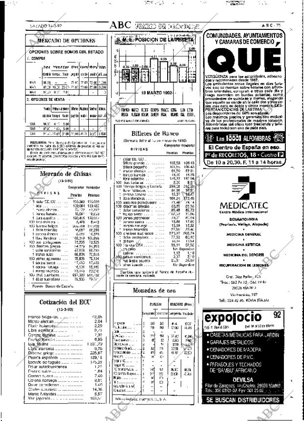 ABC MADRID 14-03-1992 página 75