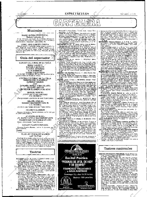 ABC MADRID 14-03-1992 página 94