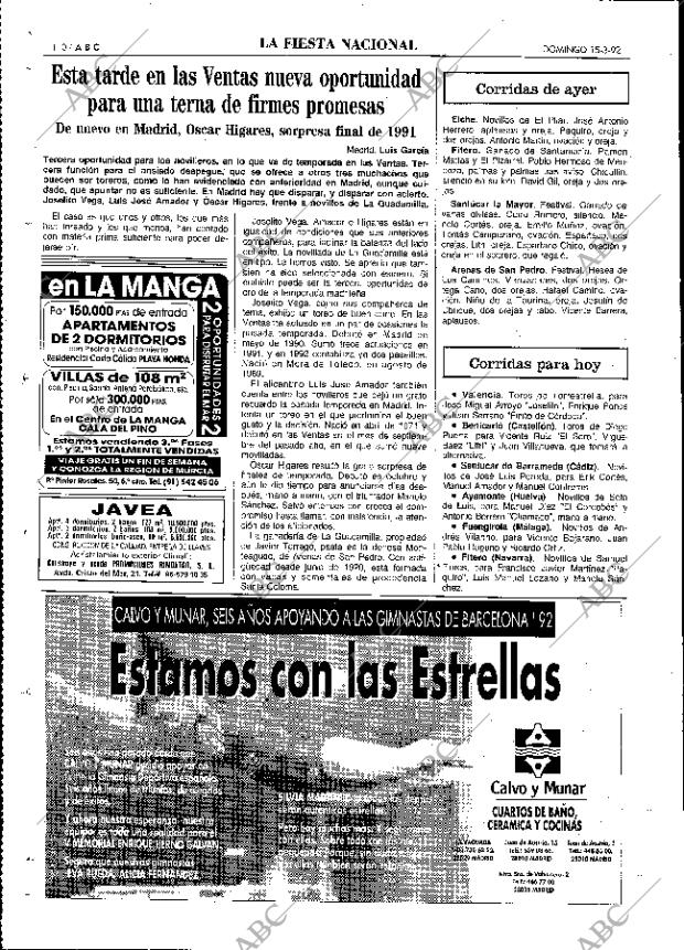 ABC MADRID 15-03-1992 página 110