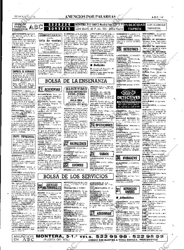 ABC MADRID 15-03-1992 página 141