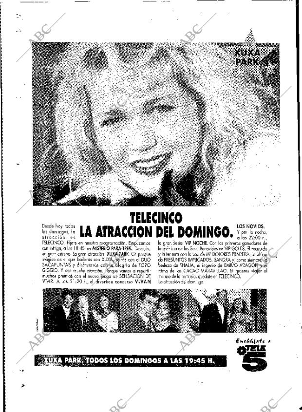 ABC MADRID 15-03-1992 página 154