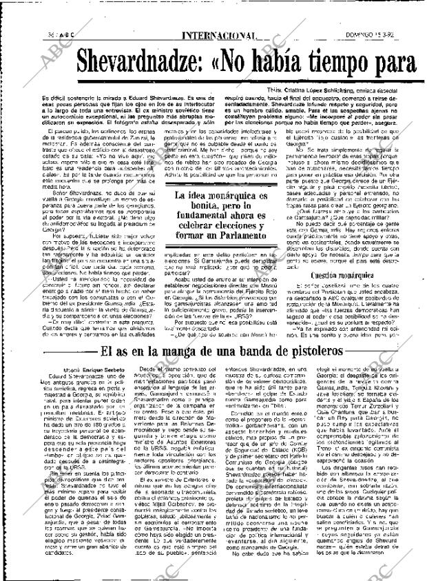 ABC MADRID 15-03-1992 página 36