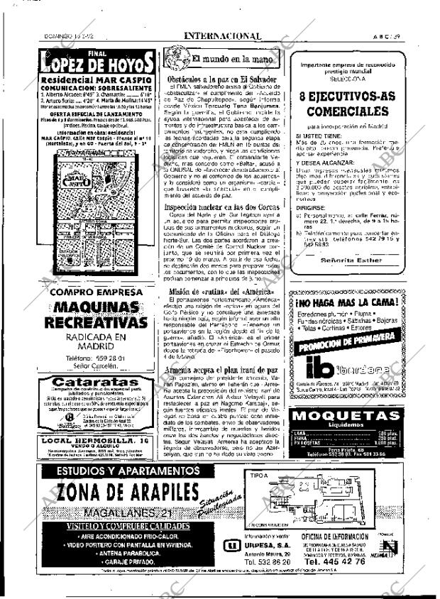 ABC MADRID 15-03-1992 página 39