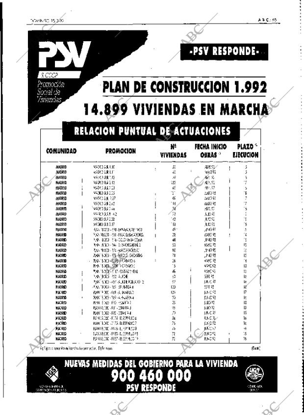 ABC MADRID 15-03-1992 página 65