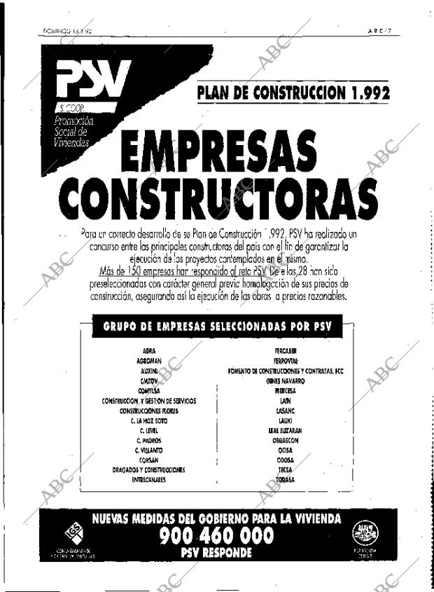 ABC MADRID 15-03-1992 página 71