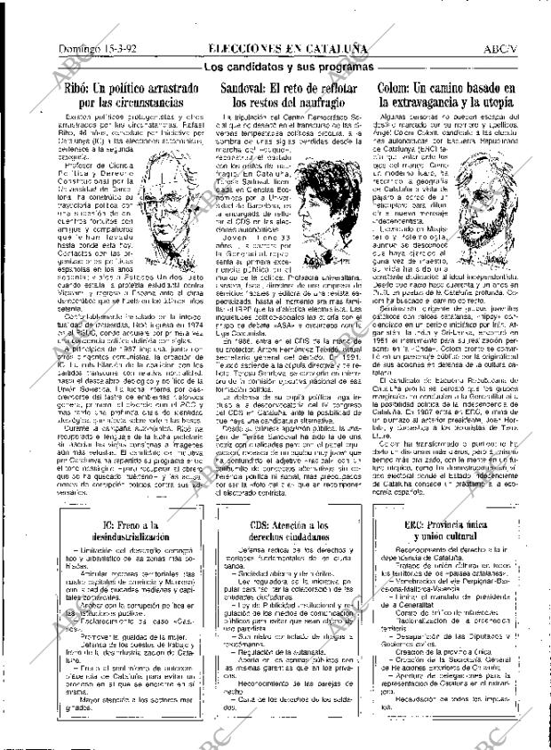 ABC MADRID 15-03-1992 página 79