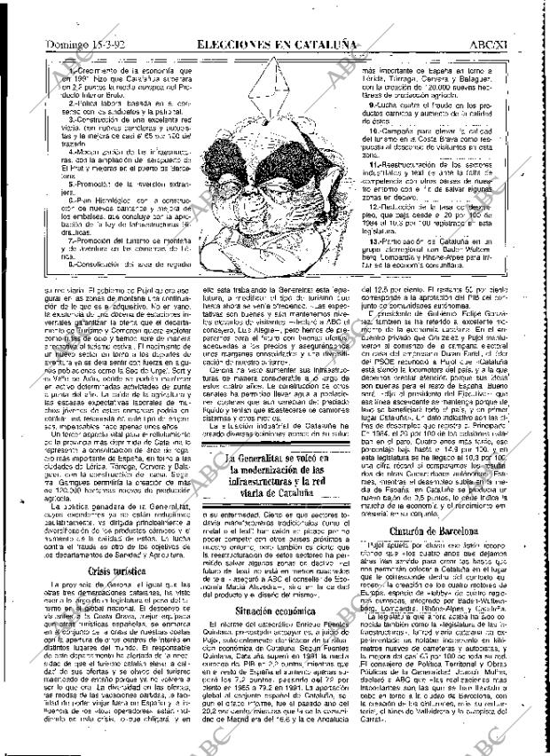 ABC MADRID 15-03-1992 página 85