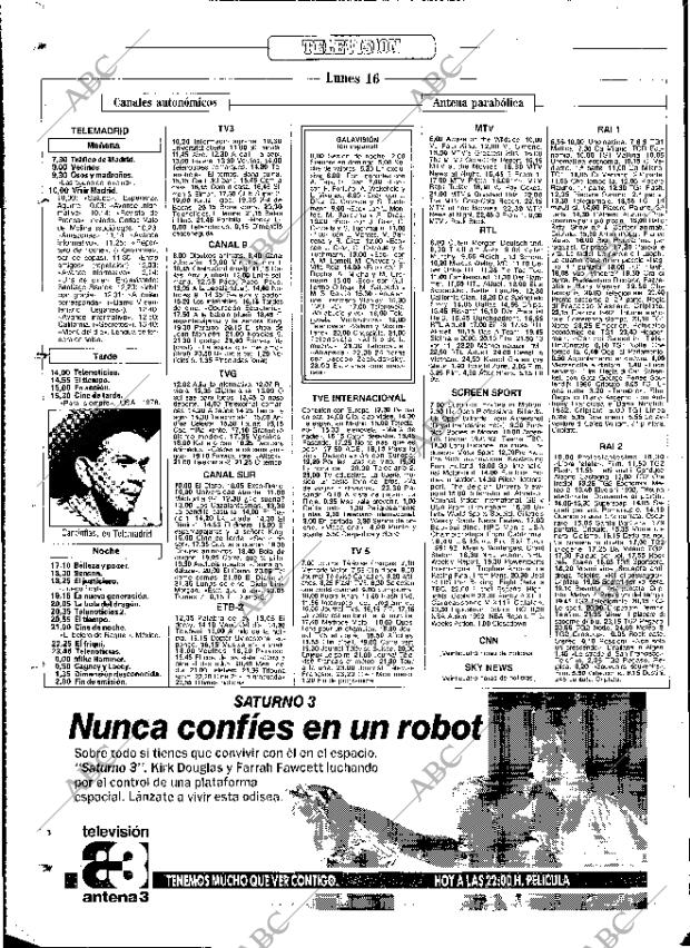 ABC MADRID 16-03-1992 página 134