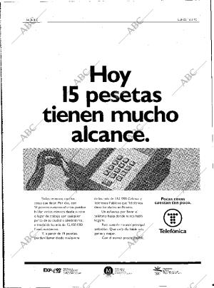 ABC MADRID 16-03-1992 página 34