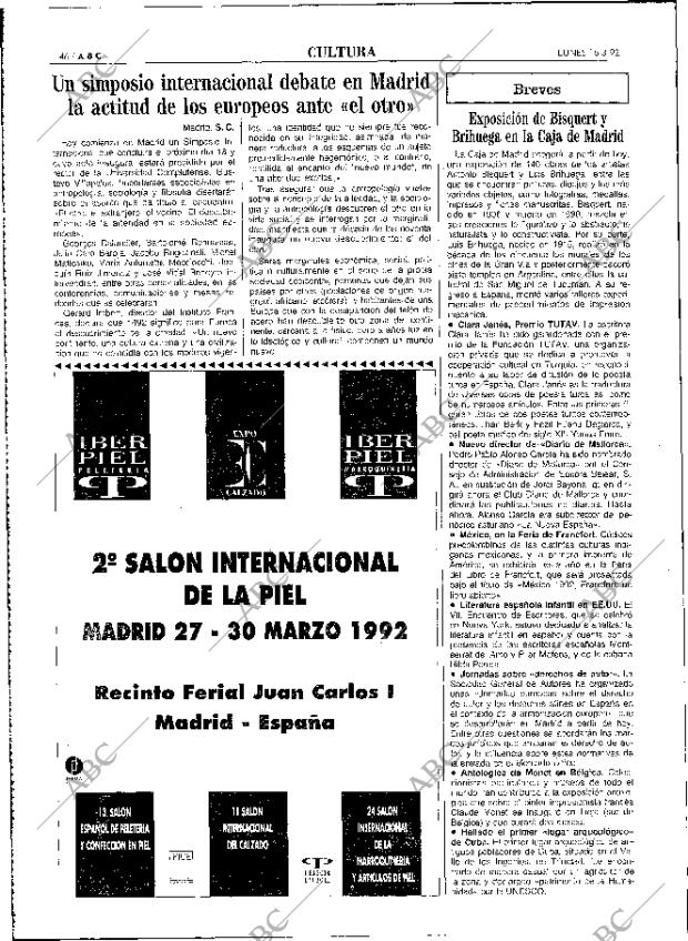 ABC MADRID 16-03-1992 página 46