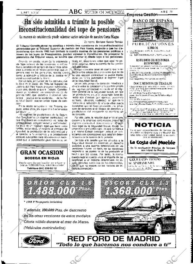 ABC MADRID 16-03-1992 página 59