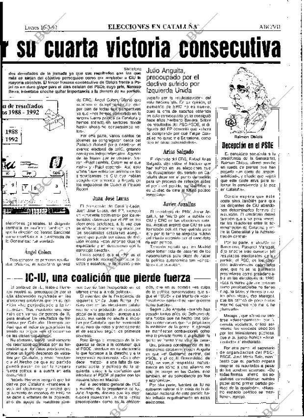 ABC MADRID 16-03-1992 página 69