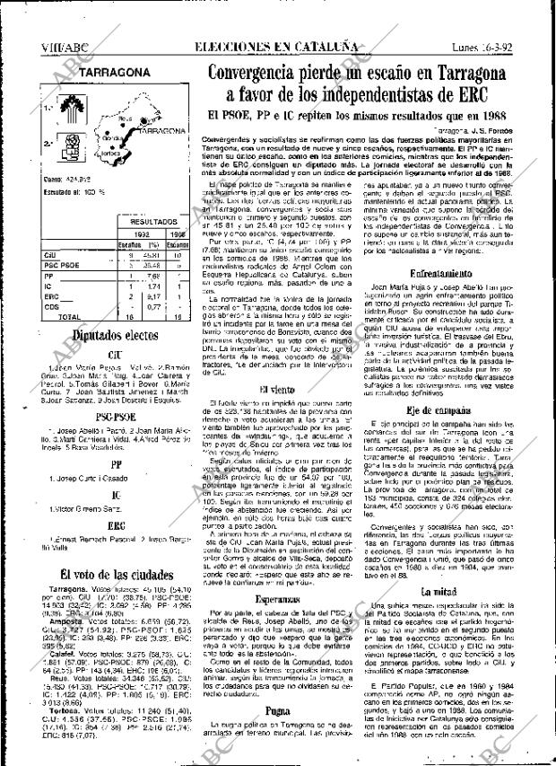 ABC MADRID 16-03-1992 página 70