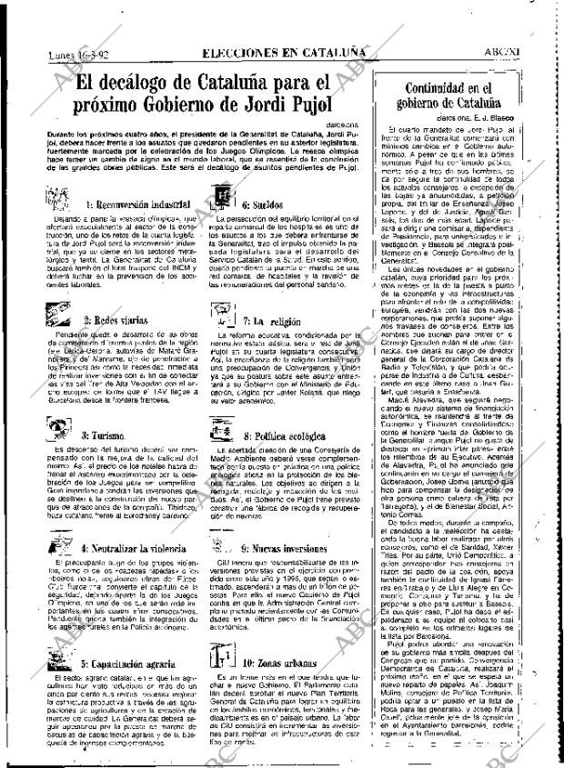 ABC MADRID 16-03-1992 página 73