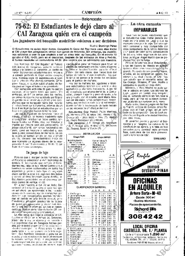 ABC MADRID 16-03-1992 página 91