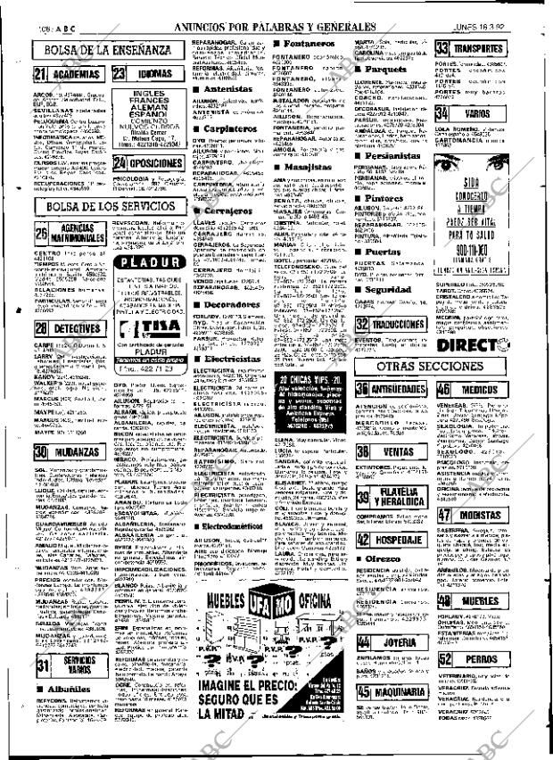 ABC SEVILLA 16-03-1992 página 106
