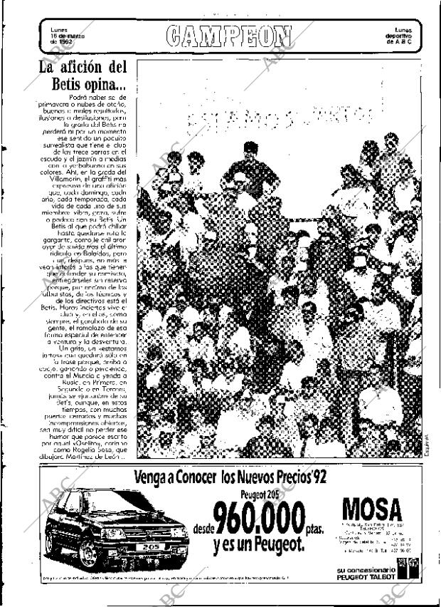 ABC SEVILLA 16-03-1992 página 59