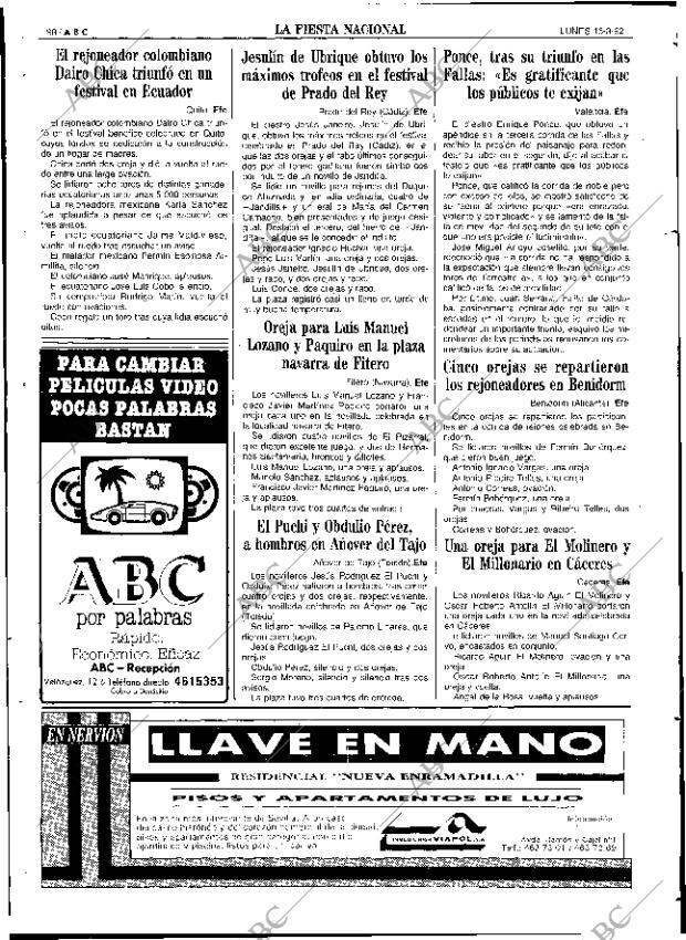ABC SEVILLA 16-03-1992 página 98