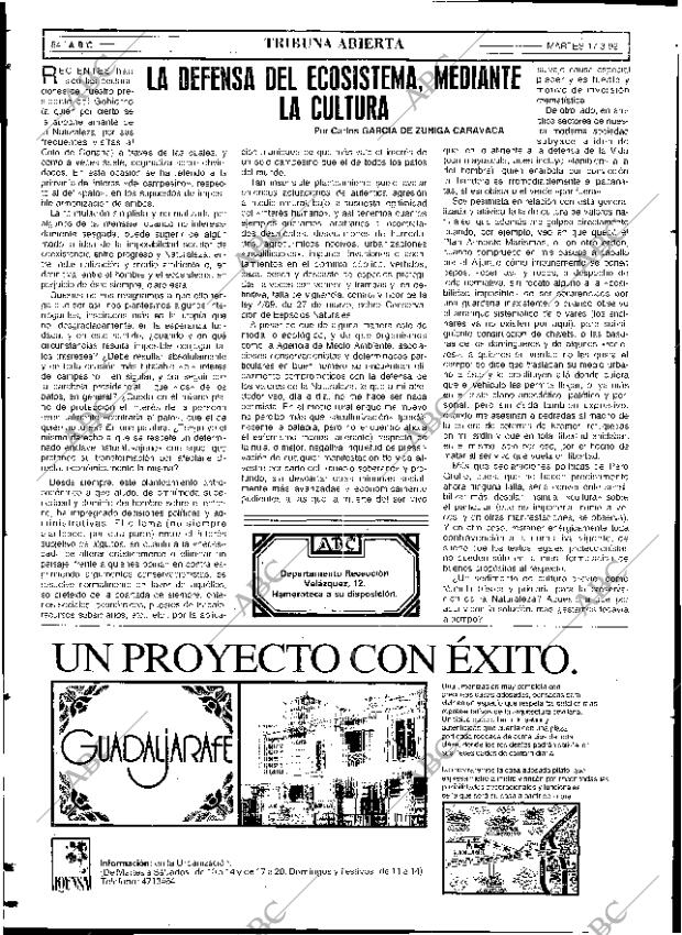 ABC SEVILLA 17-03-1992 página 84