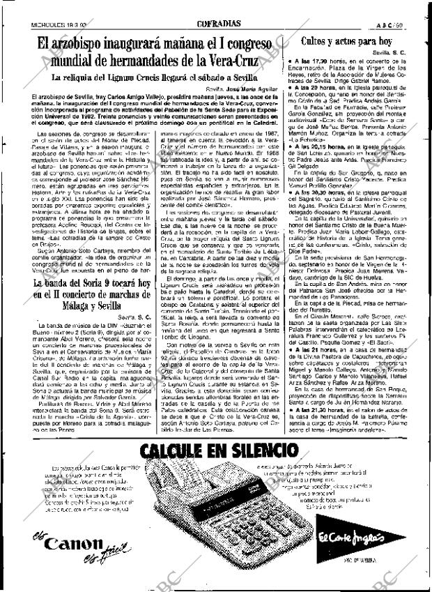 ABC SEVILLA 18-03-1992 página 59