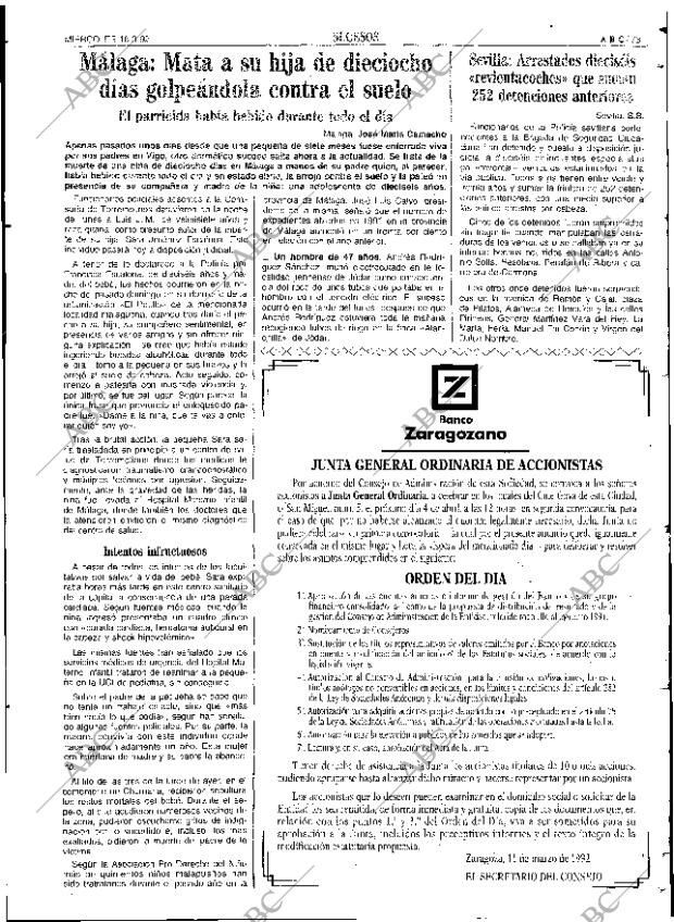 ABC SEVILLA 18-03-1992 página 73
