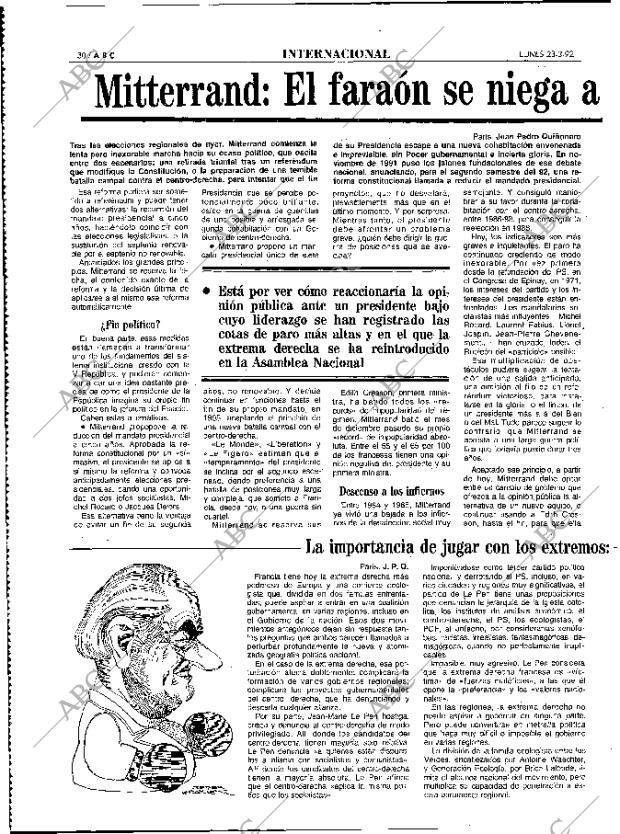 ABC MADRID 23-03-1992 página 30