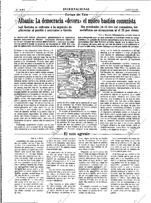 ABC MADRID 23-03-1992 página 32