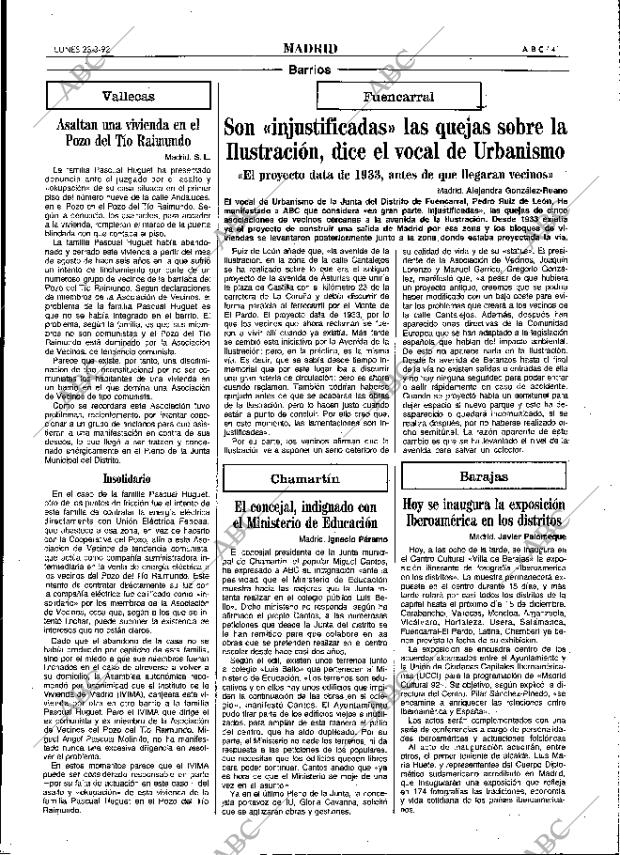 ABC MADRID 23-03-1992 página 41