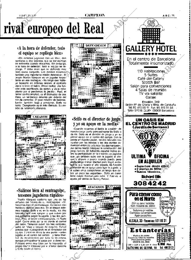 ABC MADRID 23-03-1992 página 75