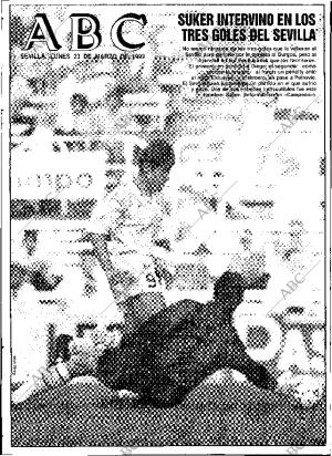 ABC SEVILLA 23-03-1992 página 1