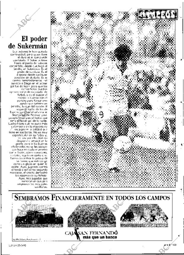 ABC SEVILLA 23-03-1992 página 103