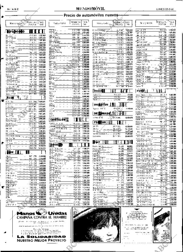 ABC SEVILLA 23-03-1992 página 84