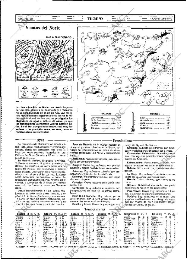 ABC MADRID 26-03-1992 página 50