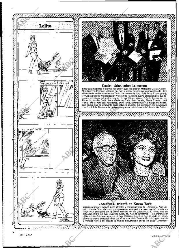 ABC MADRID 27-03-1992 página 112