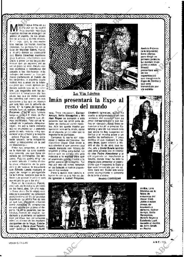 ABC MADRID 27-03-1992 página 113