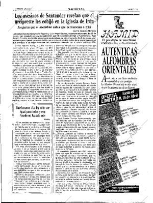 ABC MADRID 27-03-1992 página 23