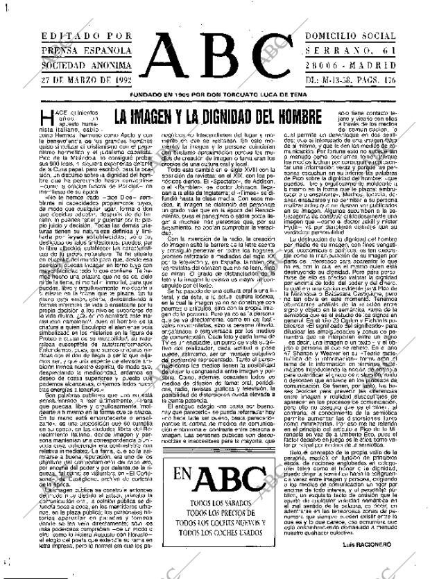 ABC MADRID 27-03-1992 página 3