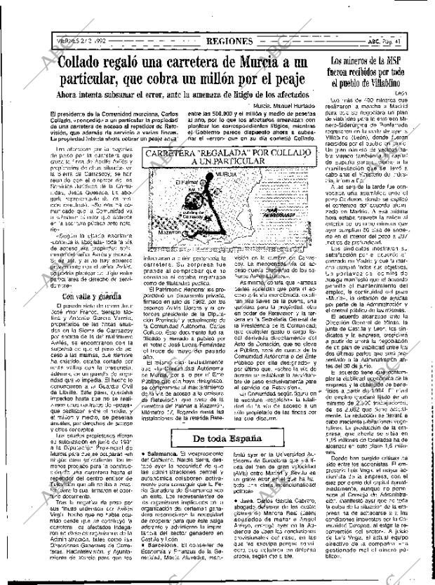 ABC MADRID 27-03-1992 página 41