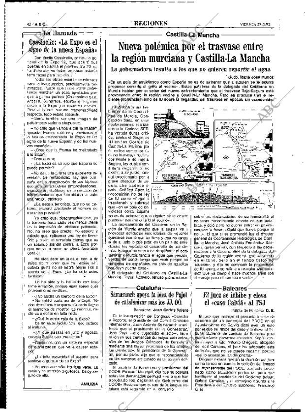 ABC MADRID 27-03-1992 página 42