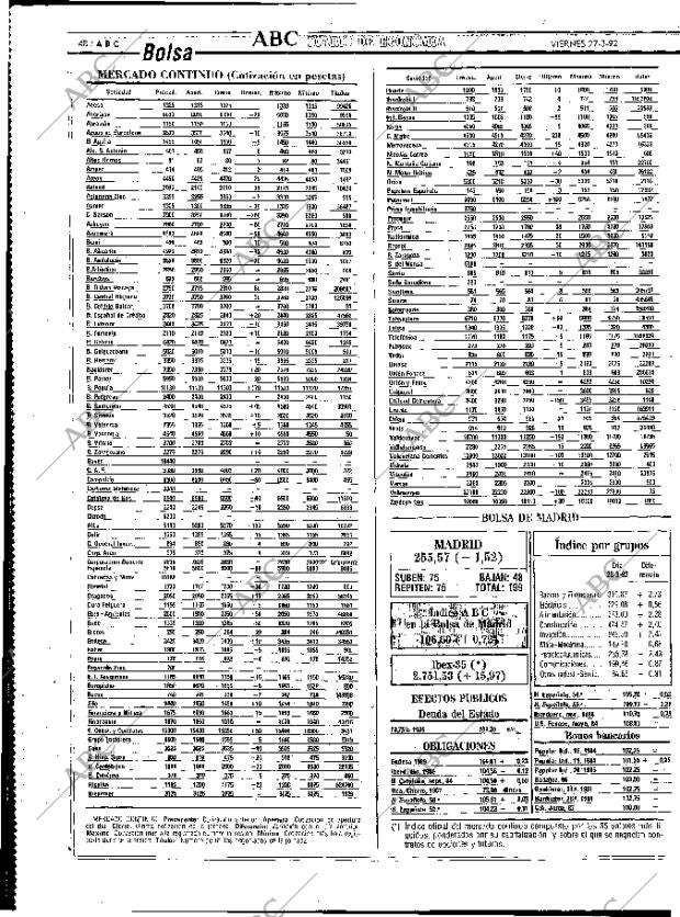 ABC MADRID 27-03-1992 página 48