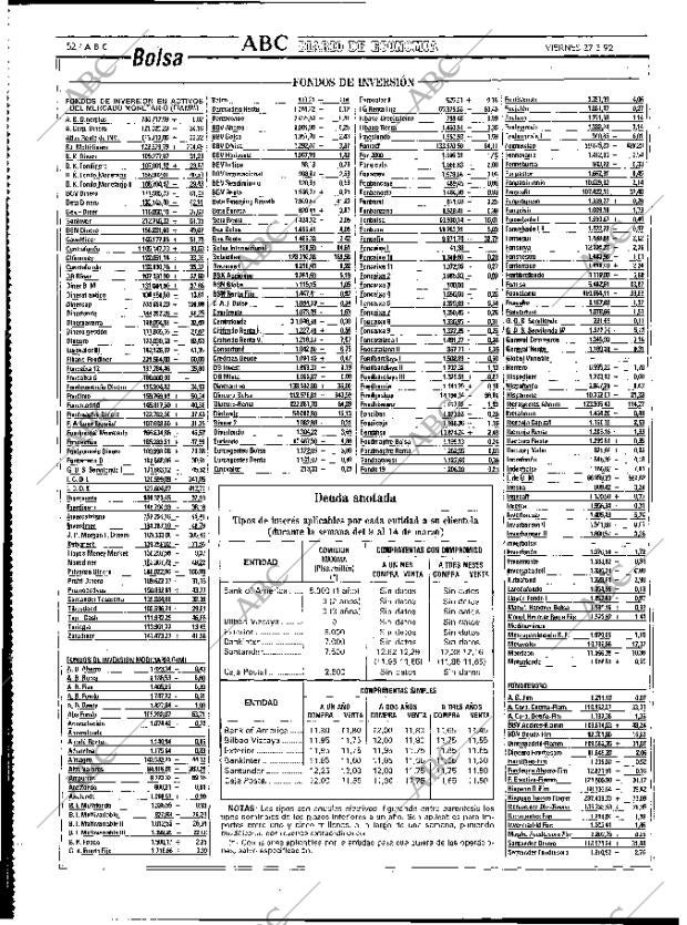ABC MADRID 27-03-1992 página 52