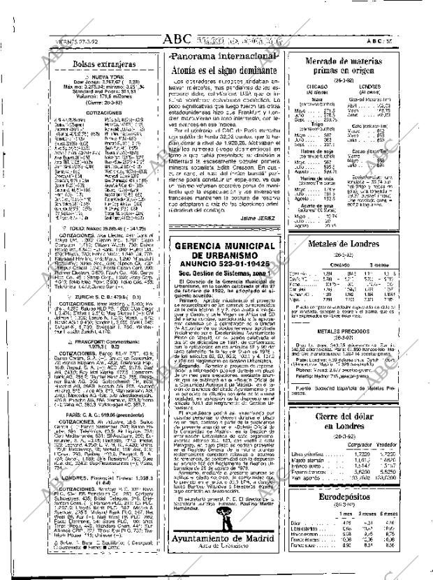 ABC MADRID 27-03-1992 página 55