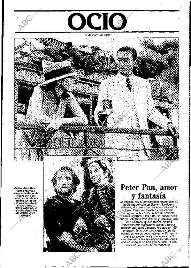 ABC MADRID 27-03-1992 página 73