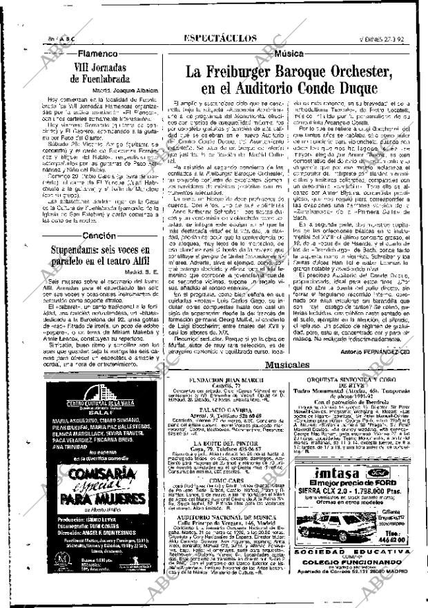 ABC MADRID 27-03-1992 página 86