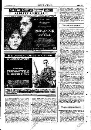 ABC MADRID 27-03-1992 página 89